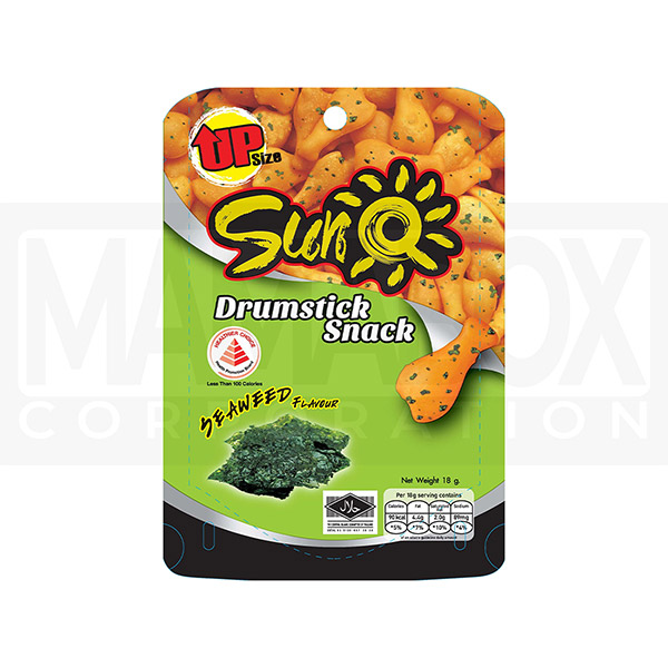 Sun Q Drumstick Snack Seaweed 18g